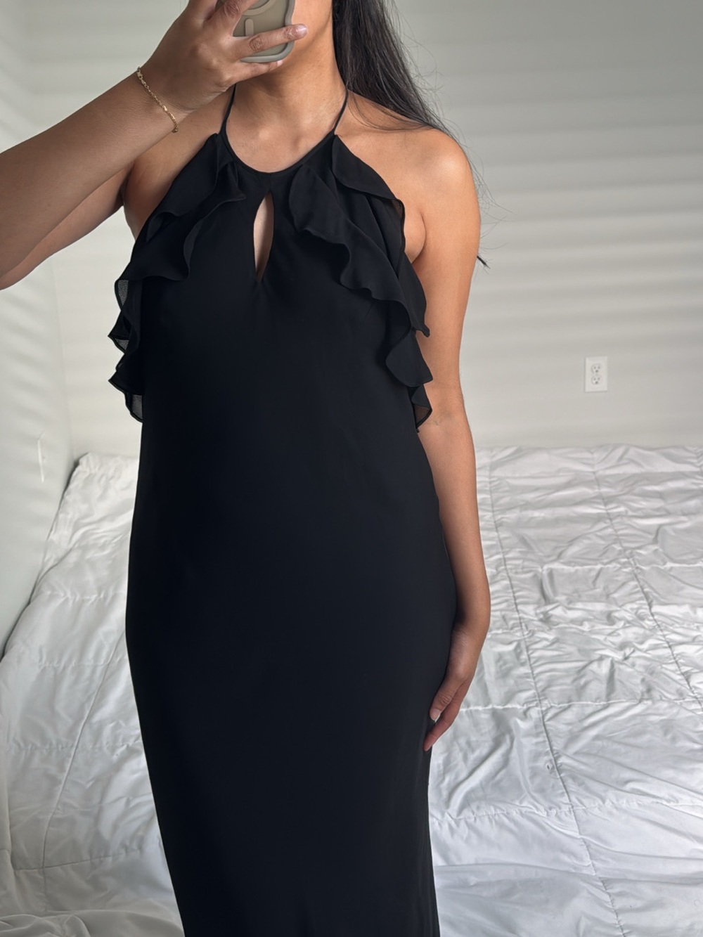 Vintage Ralph Lauren 100% silk halter dress
Open back - Picture 3 of 8